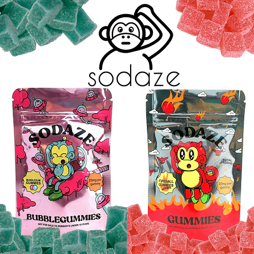 Sodaze Gummies 25mg