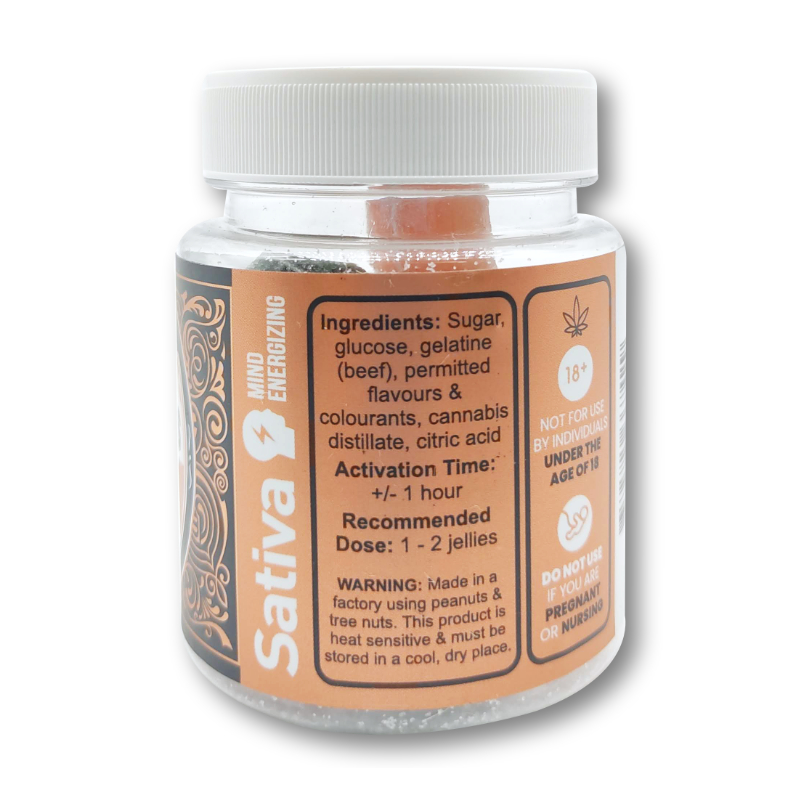 Jelly Gummies - Pomegranate & Blackcurrant 200mg (10x20mg)