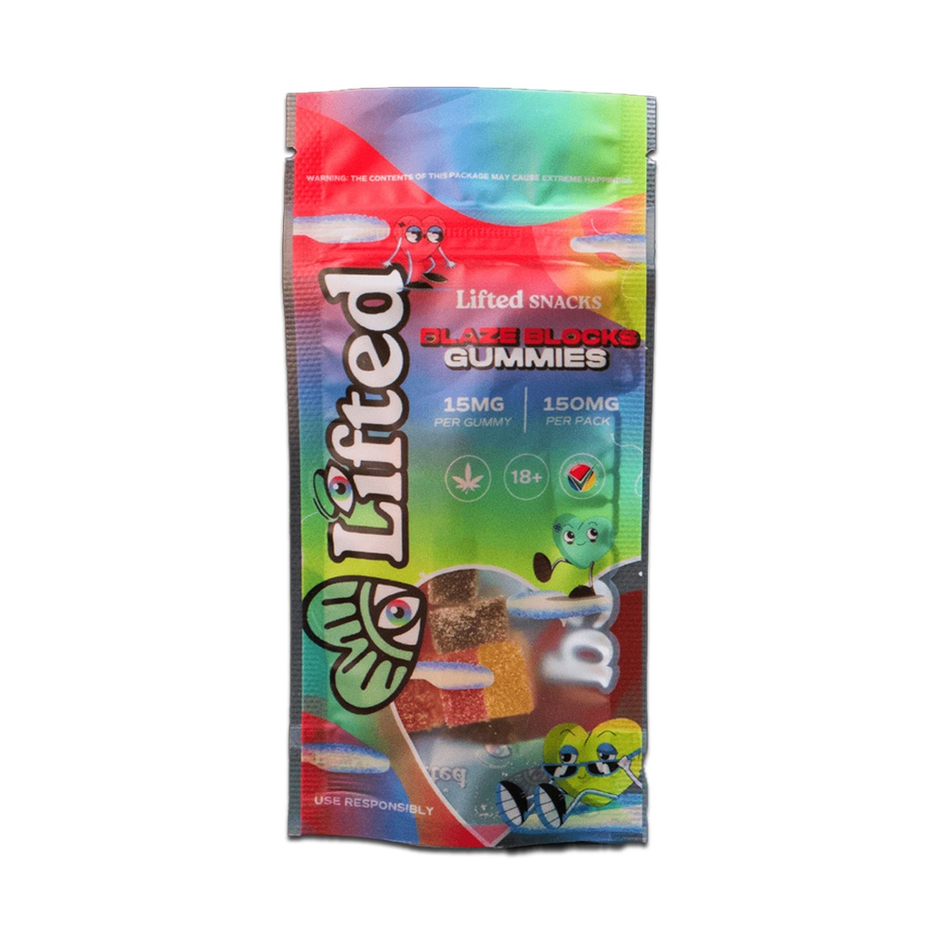 Lifted Blaze Block Gummies 150mg (10x15mg)