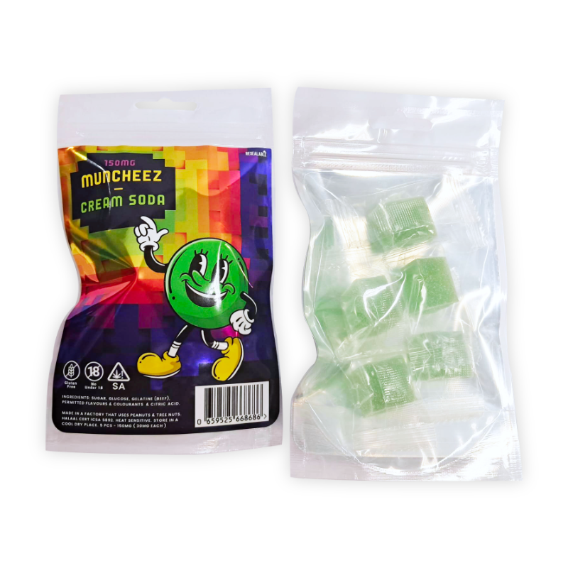 Jelly Gummies - Muncheez 150mg (5x30mg) - Cream Soda